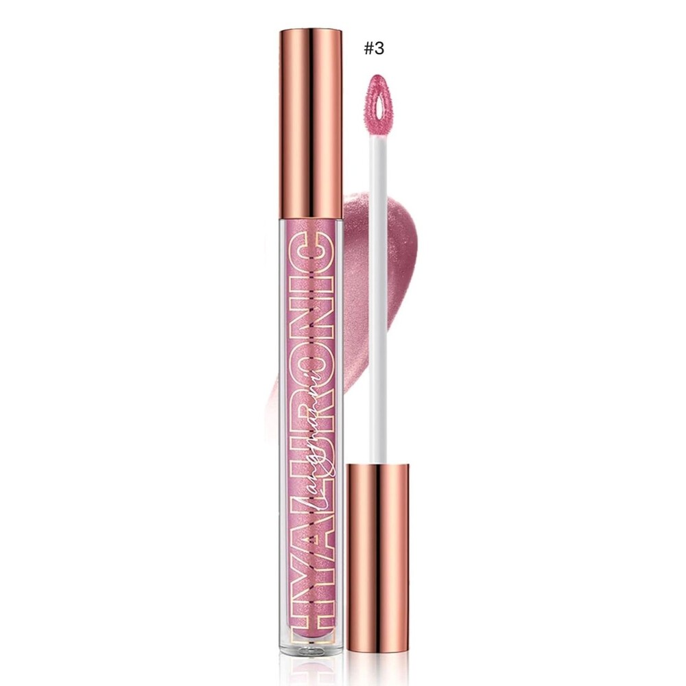LANGMANNI 2-Pc Hyaluronic Acid Lip Gloss Set - Plump, Moisturize, Shine!